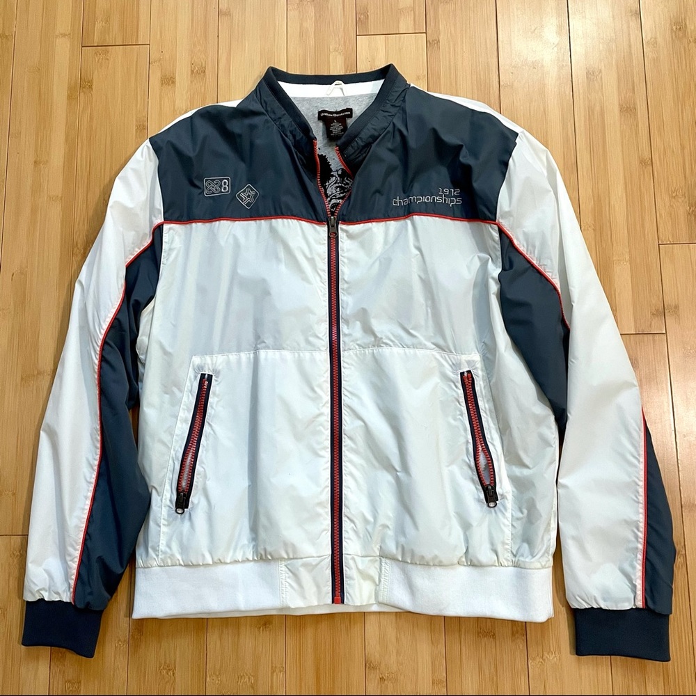 Windbreaker by Urban Behavior Racing Jacket 70’s Style Vintage Size Large